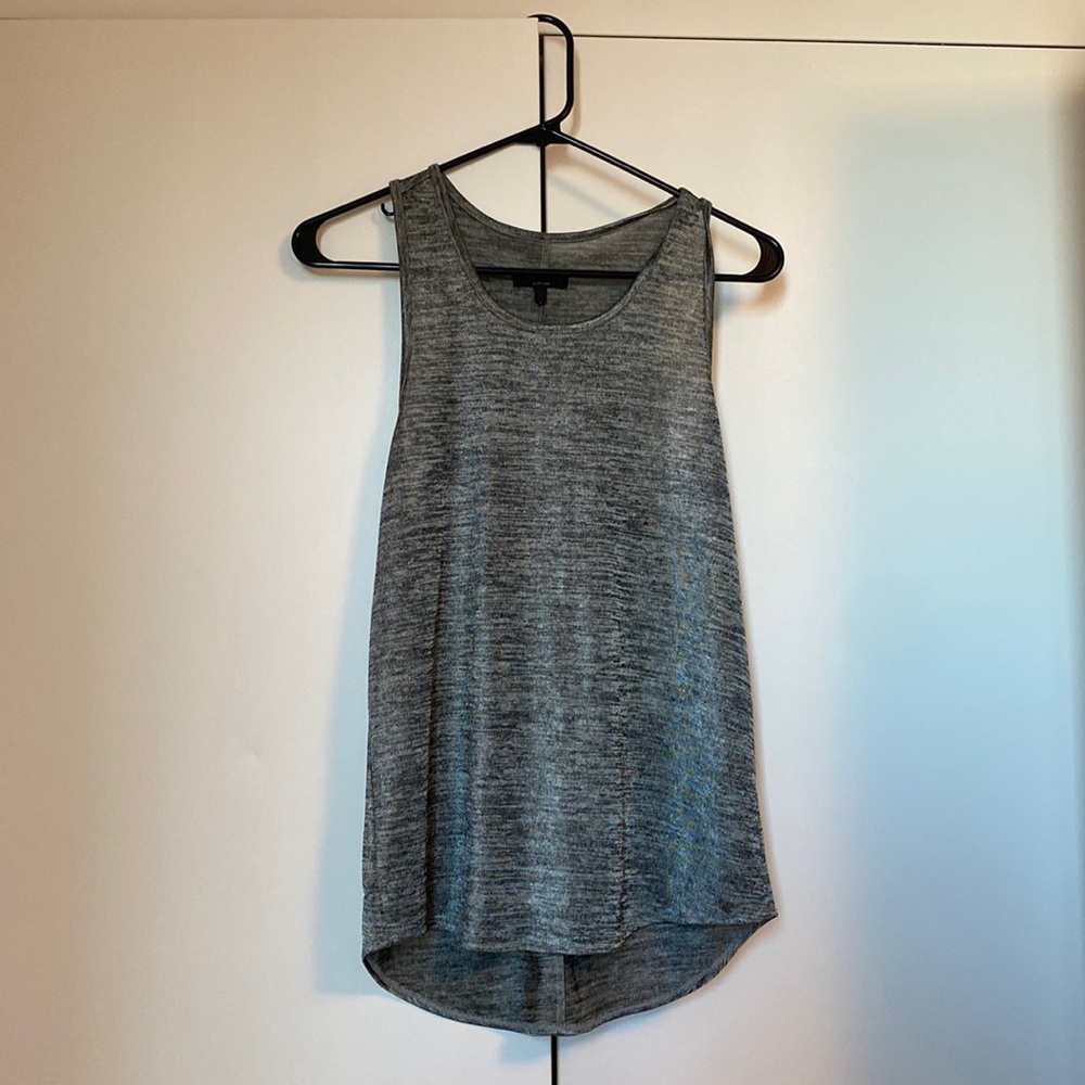 Grey Rag and Bone Racer Back Tank